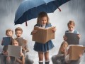 假新闻大起底，孩子淋雨演出，老师却打伞观看？这背后的真相让人笑出腹肌！