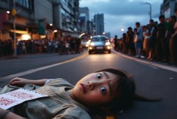 震惊！女童被撞倒拖行身亡，物业回应引热议，这锅我们不背？