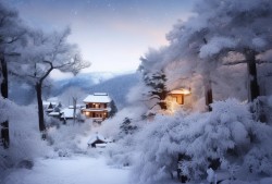 京郊雪域奇缘，北京山区迎来冬日童话，你家的暖气还香吗？