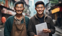 重庆棒棒父子的励志故事，儿子专科梦成真