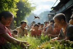广东某村蚊不挡道，村民笑纳50元防蚊补助，这波操作真蚊趣！