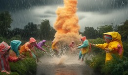夏日奇景，大暴雨与高温的‘补作业’大作战