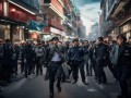 南昌街头惊现摸头杀，警方迅速出手，这可不是简单的摸摸头