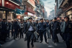 南昌街头惊现摸头杀，警方迅速出手，这可不是简单的摸摸头
