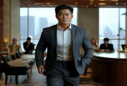 霸总归来！黄晓明疑似再现荧幕最‘霸道’一刻，网友直呼，这谁顶得住？