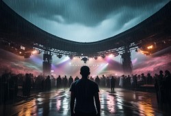 暴雨中的坚持，独行观众见证精彩演出