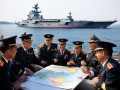 笑谈风云，国防部幽默回击日舰机‘友好’滋扰，中国航母编队展现‘淡定’风范