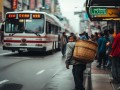 公交拒载风波，一位背篓老人的特殊旅程与背后的温情