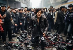 记者采访时设备被砸碎，中国记协的坚定回应与行业反思