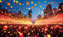 60秒直击多地国庆灯光秀，光影交错，共庆华诞