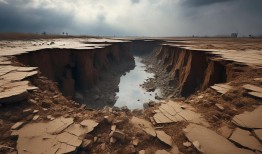 奇闻异事河北沙河惊现大地之吻，地表塌陷的神秘瞬间