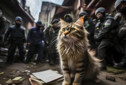 狸花猫被法拍风波，一场因主人欠款引发的喵星人危机