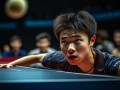 乒乓赛场上的黑马对决，王楚钦2比3憾负徐瑛彬，谁才是真正的黑马王子？