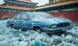 京城奇观，冰雹大战，爱车秒变气泡膜车