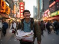收到北大通知书那天，他送了38单外卖