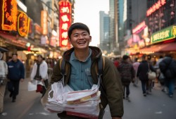 收到北大通知书那天，他送了38单外卖