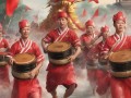 佛山龙舟赛，鼓手帅出新高度，网友直呼这简直是吴彦祖附体！