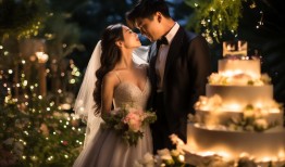 独家揭秘董璇与张维伊的梦幻婚宴，爱在星光下绽放的甜蜜瞬间
