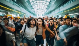 深圳北地铁站惊现踩踏？真相原来是场美丽的误会！