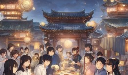 时空之门惊现星光夜市，一场穿越古今的奇妙夜宴