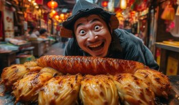烤肠与榴莲的奇缘，小偷的美食之旅
