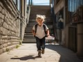 跑楼小孩代送外卖，当童趣遇上成人世界