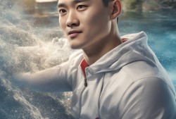 泳坛巨星孙杨跨界亮相，百度创作者大会的‘水’与‘智’碰撞