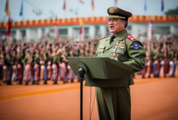李在明阅兵场上的自主国防独白，当自力更生遇上阅兵式的幽默碰撞
