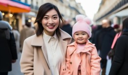 杨颖携小海绵萌翻巴黎时装周，母子时尚秀，萌态可掬！