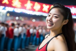 张雨霏的阅兵现场‘自拍’泳坛女神的另类视角，解锁国庆盛典的‘泳’动魅力！