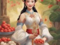 柬埔寨公主深圳行，荔枝之恋，独爱糯米糍