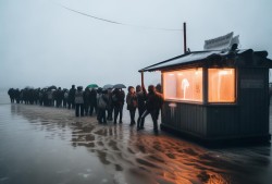冻感上海滩，暴雨中排队只为那一口零下80度的冰火奇缘