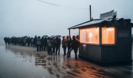 冻感上海滩，暴雨中排队只为那一口零下80度的冰火奇缘