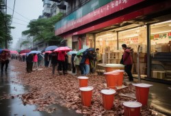 台风洗礼后，广州奶茶店外卖爆单，是甜蜜的慰藉还是另类灾难？