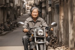 68岁摩的司机爱的旅程，从方向盘到铁窗的转变