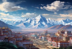 西藏新画卷，从世界屋脊到数字高原的华丽转身