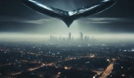 UFO奇闻录洛杉矶上空惊现神秘V形UFO，外星人真的来了？还是科学家的新玩具？