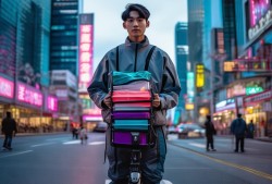 都市新潮流，年轻人下班变身外卖侠，月入3000元不是梦！