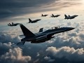 歼-20编队，当空中的霸主遇上‘不速之客’一场惊心动魄的‘空中外交’