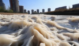 沈阳河畔惊现泡沫奇观，官方紧急行动，这可不是泡泡经济的预兆！