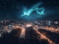夜空奇观！石家庄上空惊现神秘发光体，官方回应，原来是…