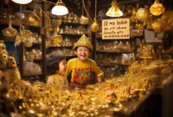 10元1克收孩子黄金，金店老板的童趣大冒险