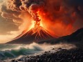 堪察加半岛的双响炮，8.7级强震后火山喷发大戏