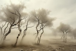 桦加沙狂袭阳江，自然界的‘舞蹈’与‘水墨画’
