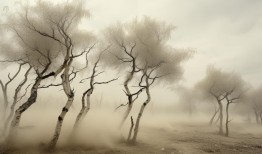 桦加沙狂袭阳江，自然界的‘舞蹈’与‘水墨画’
