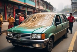 成都奇闻50升油箱竟能加67.96升汽油？成都车主笑称，这波操作，我服！