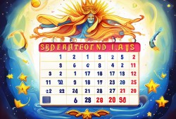 9月考试日历，你的考神附体指南