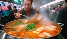 地铁奇遇记，外国游客的火锅底料挑战