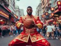 哈登中国行，篮球巨星变身文化使者，穿唐装打咏春，燃爆社交圈！