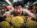 戏精附体！敖瑞鹏摸榴莲，网友直呼‘这演技我给满分’